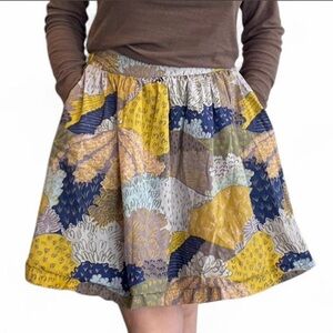 Boden Floral Lined Women's Skirt with Pockets